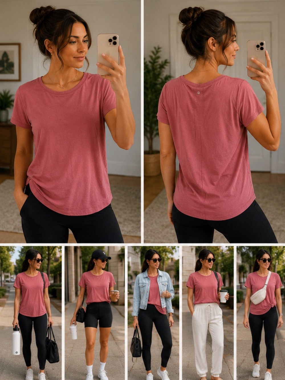 🌺 Lululemon Love Tee — Estimated Size 8–10